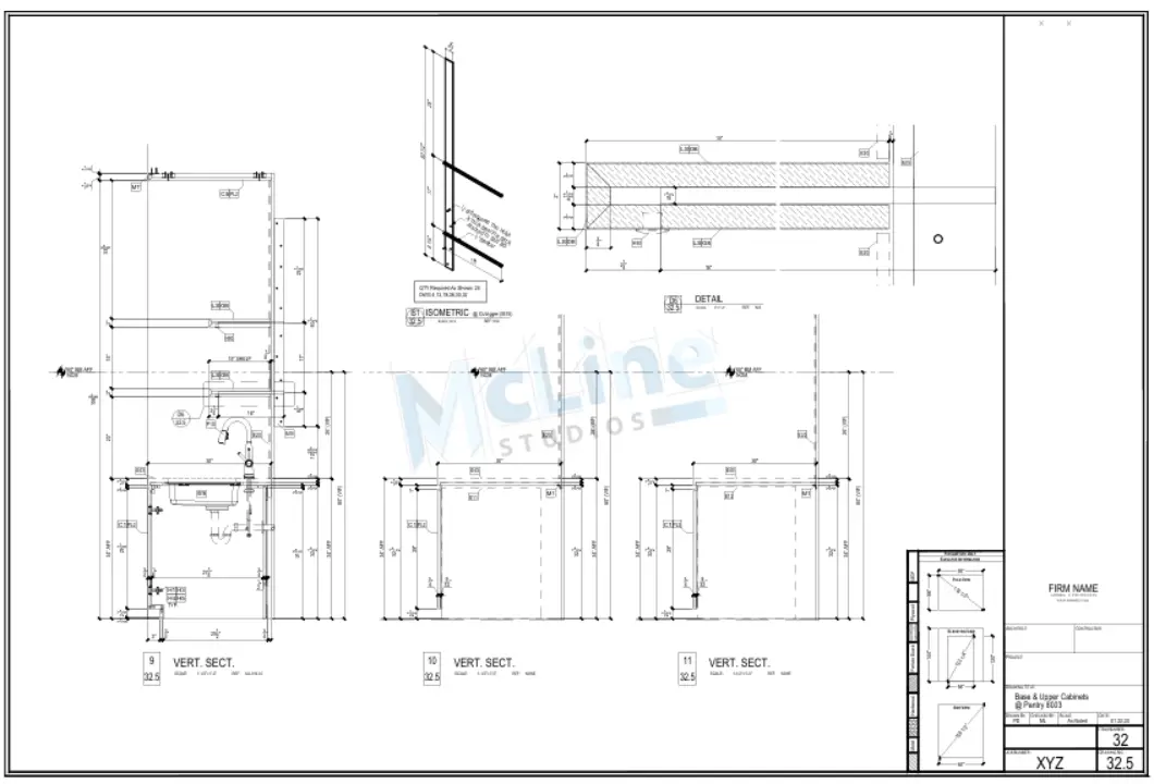 Kitchen Shop Drawings
