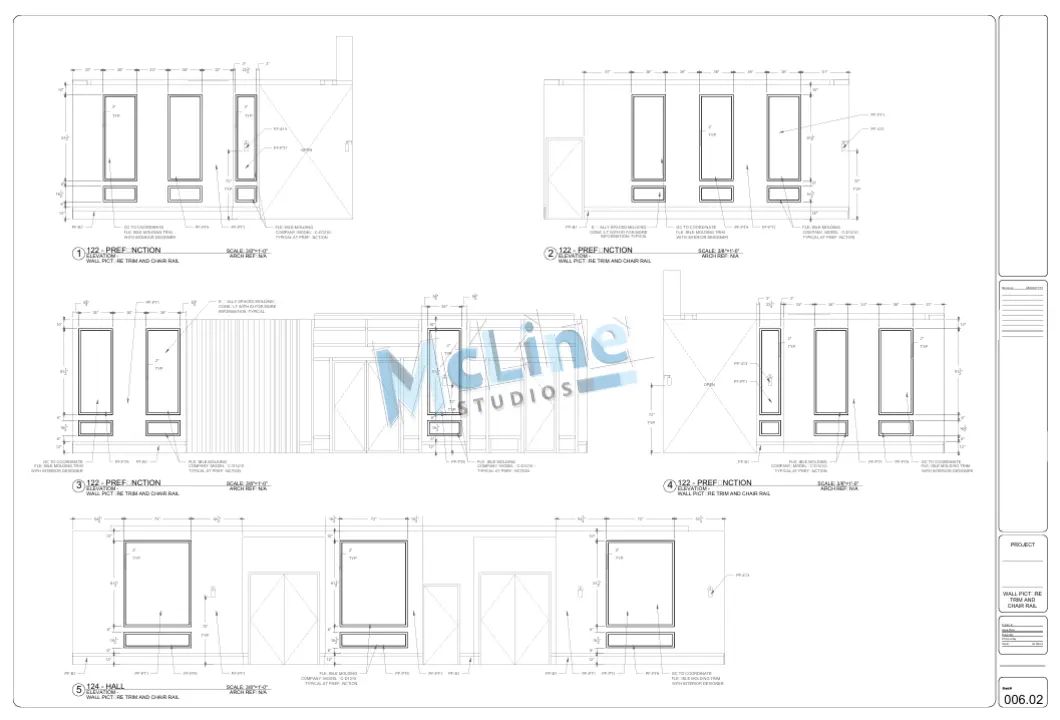 Cabinet Shop Drawings